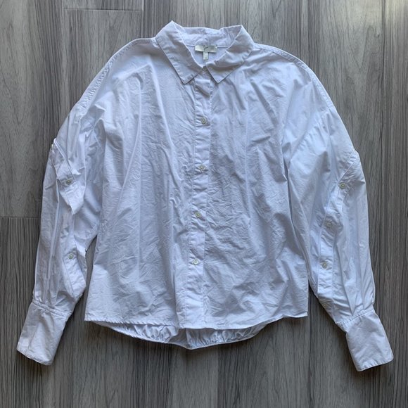 Joie Dangela Billow Sleeve Button Blouse - Picture 5 of 12